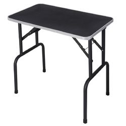 32" Adjustable Folding Pet Dog Grooming Table with Arm & Noose