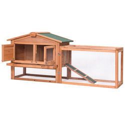 Wooden Rabbit Chicken Coop Poultry Cage