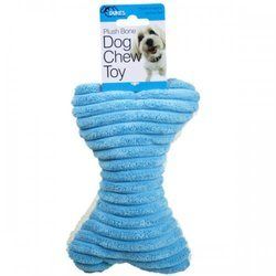 Plush Bone Dog Chew Pet Toy (pack of 12)