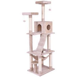 Tower Condo Bed Scratch Post Ladder Cat Tree