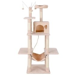 Multilevel Activity Tower Condo with Hammock Scratching Post