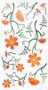 Flower Decor-3 - Wall Decals Stickers Appliques Home Decor