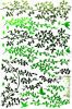 Green Curtain - Wall Decals Stickers Appliques Home Dcor