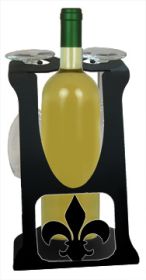 Fleur-de-lis - Wine Holder (SKU: WRC-C-121)