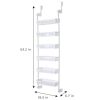 6-Tier Steel Door Organizer