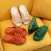 Cut-out Platform Slippers Women Men Fashion Beach Slides Soft EVA Lovers Indoor Batrhoom Slipper Ladies Home Floor Shoes SH478