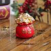 1pc Resin Wealth Tree Ornaments (2.68"âˆšÃ³2.17"1.97"); Treasure Basin; Home Decorations; Holiday Gifts