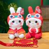 1pc Rabbit Doll (9.84"âˆšÃ³4.72"); Lion Plush Toys; New Year's Mascot; Holiday Gifts; Pillow Decorations