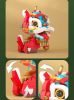 1pc Building Blocks Ornament; Chinese New Year Gifts; Doll Ornaments To Attract Blessings And Wealth 4.61"âˆšÃ³3.86"âˆšÃ³3.07"