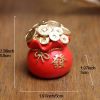 1pc Resin Wealth Tree Ornaments (2.68"âˆšÃ³2.17"1.97"); Treasure Basin; Home Decorations; Holiday Gifts